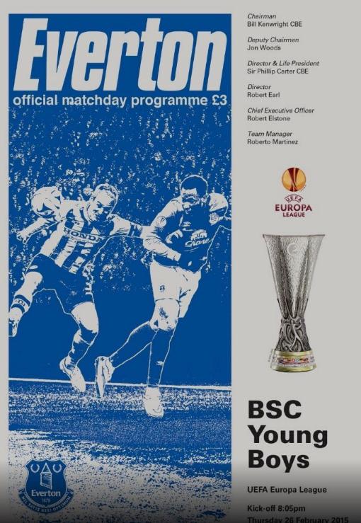2014/15 EUROPA LEAGUE - EVERTON v YOUNG BOYS